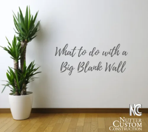 Blank Wall Idea for Sarasota Home