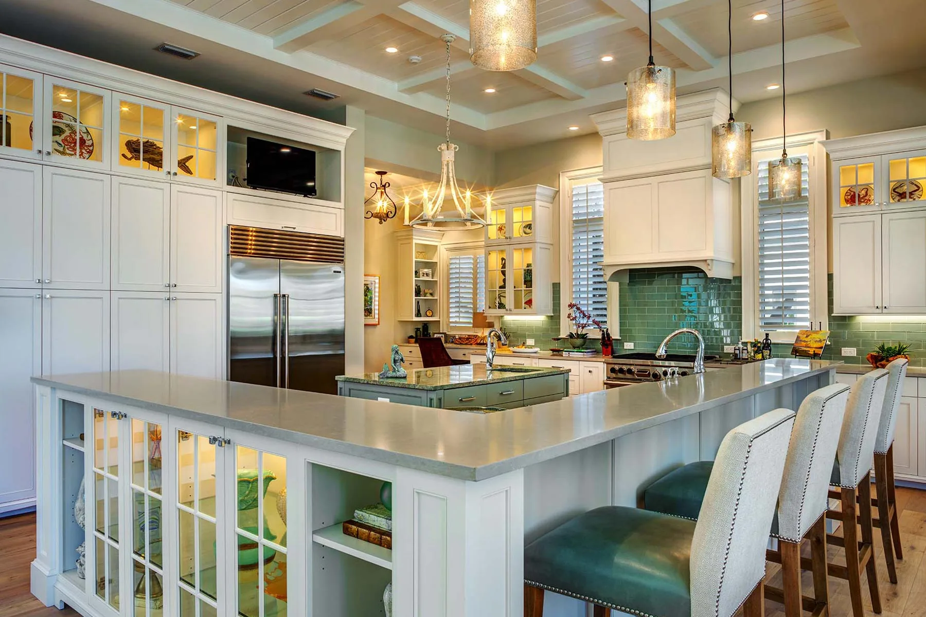 Tropical West Indies Home Kitchen
