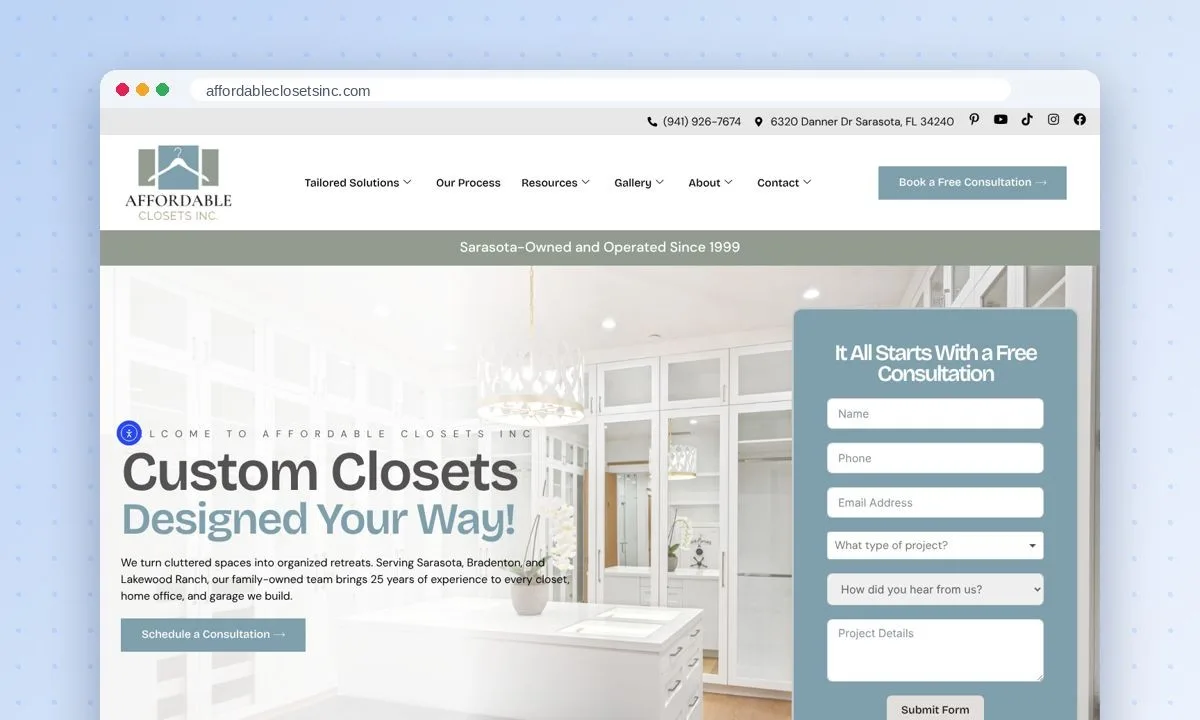 Affordable Closets