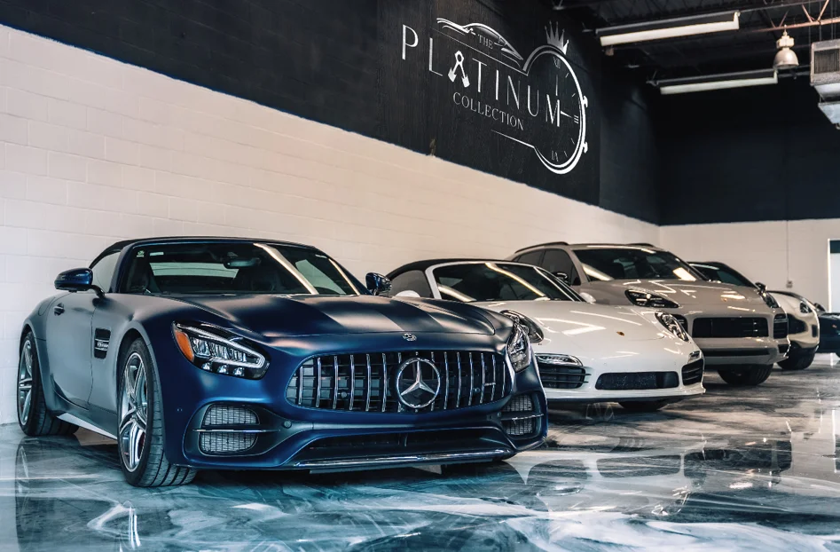 The Platinum Collection showroom — add your image here