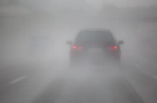 Car Driving in the Fog