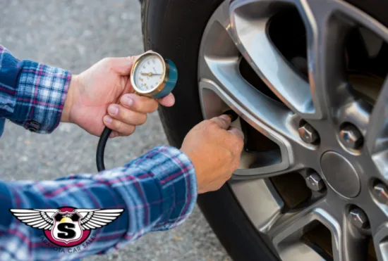 Checking Tire Pressure Sarasota